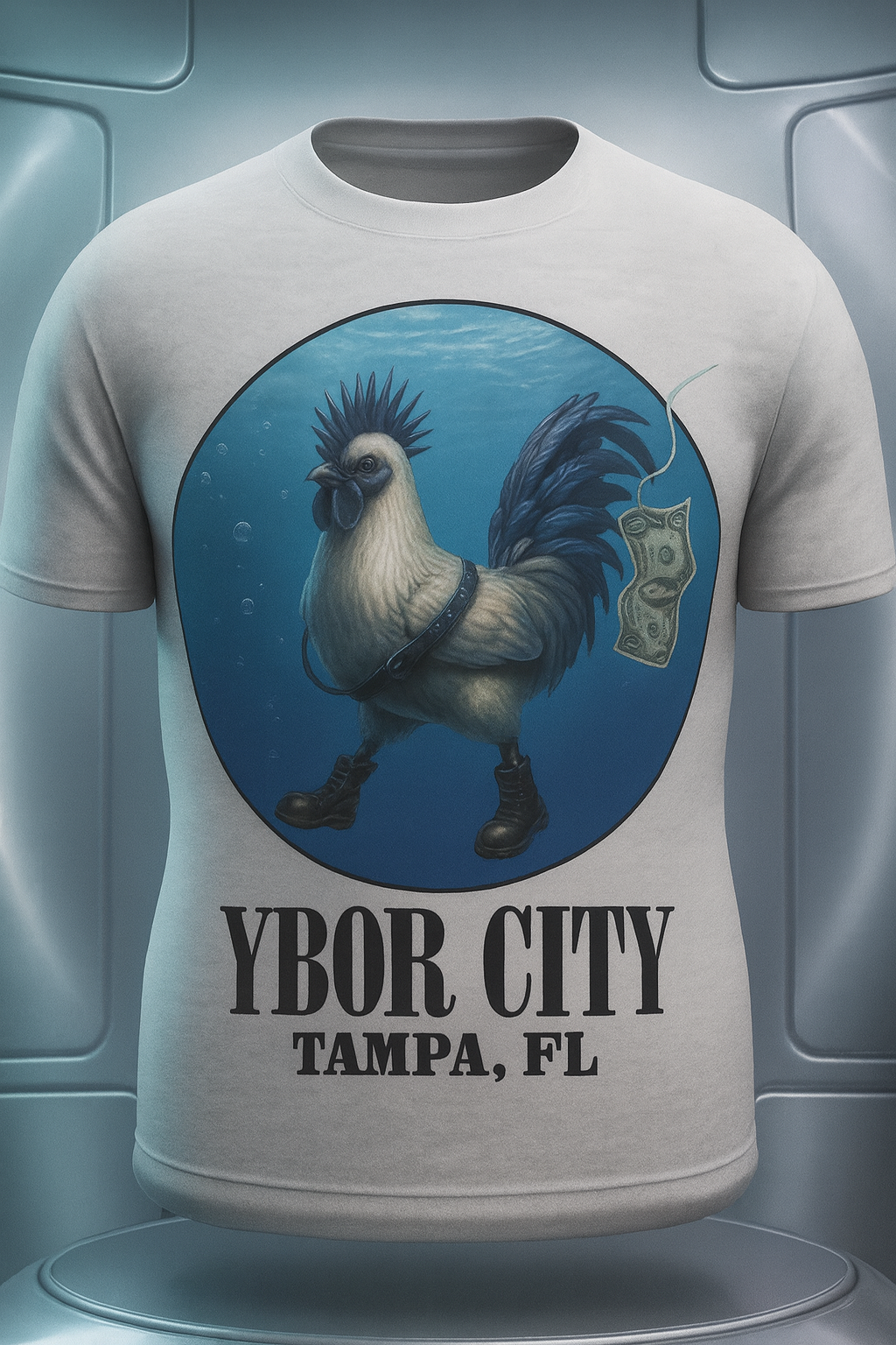 Nirvana Ybor city Tampa Florida tee